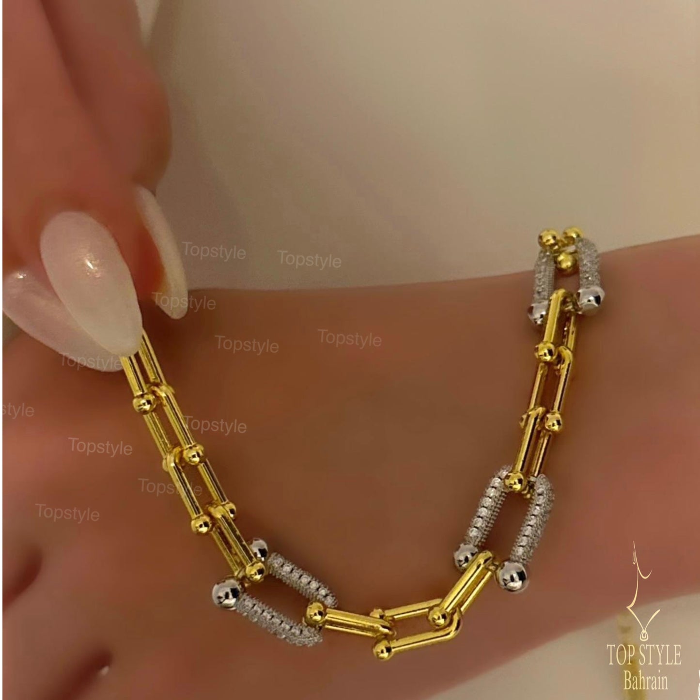 Gold Plated Link Set (2 Pieces)