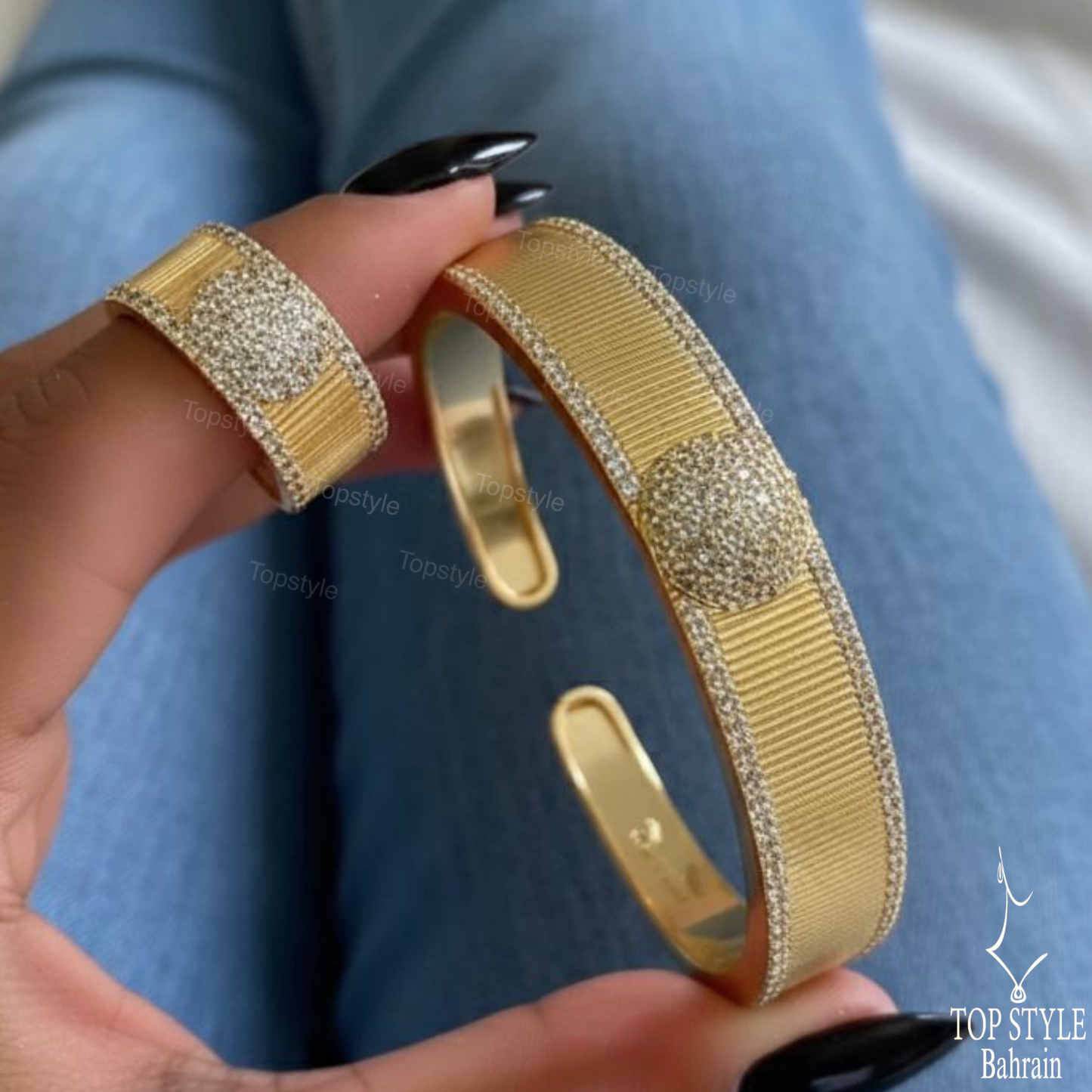 18K Gold-Plated Elite Shine Cuff