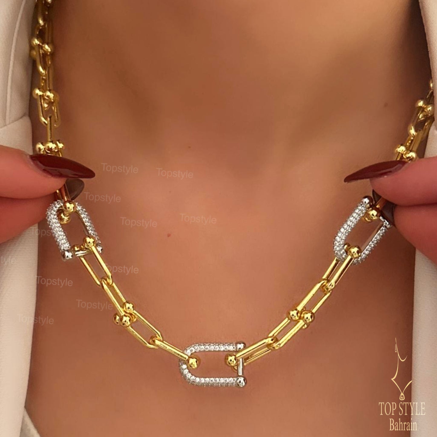 Gold Plated Link Set (2 Pieces)
