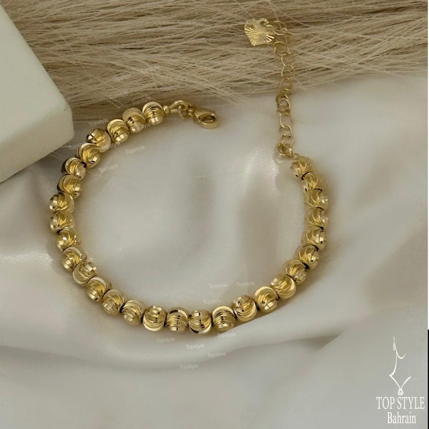 18K Gold Plated Dorica Spring Bracelet