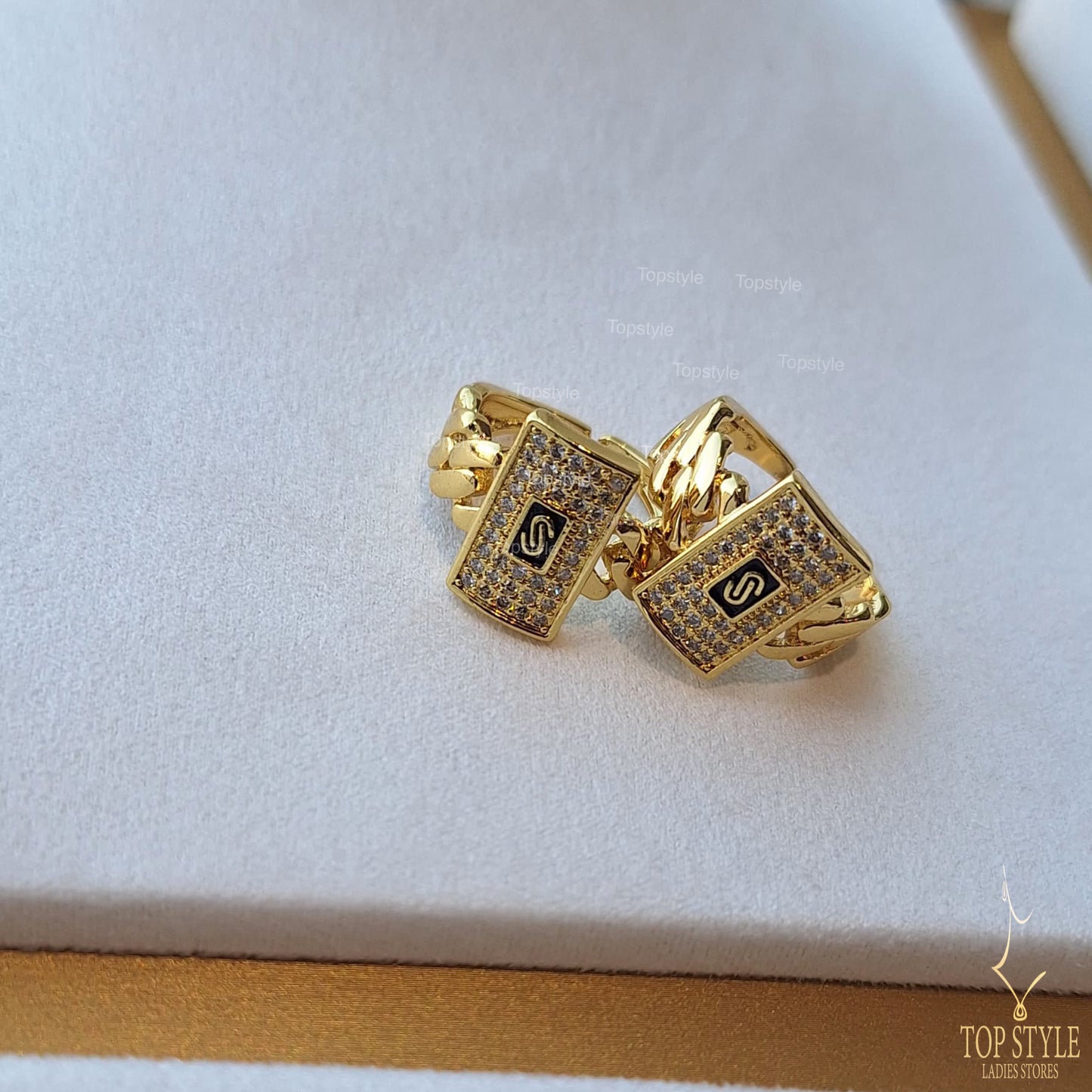 Iced Cuban Adjustable Ring