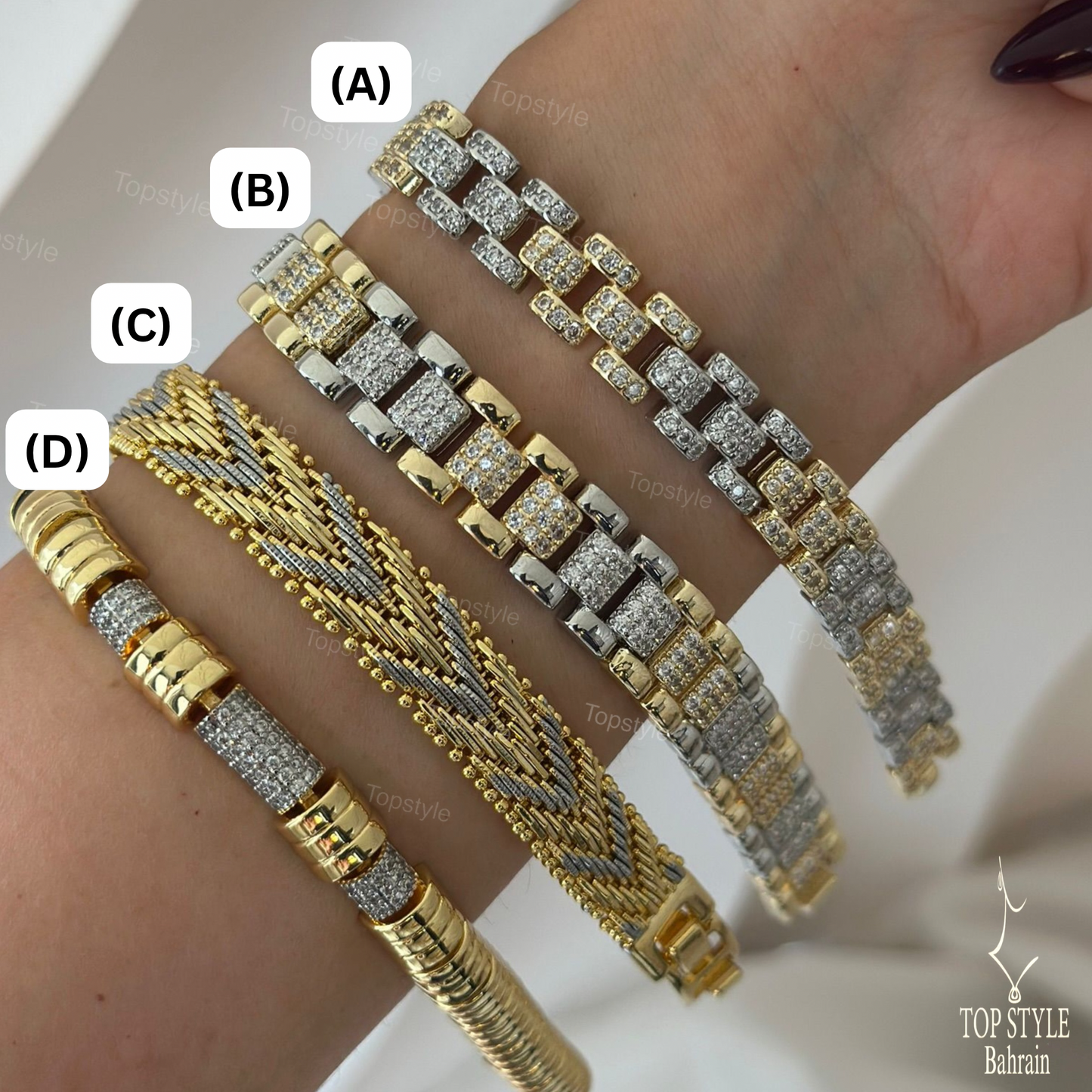 Two-Tone Bracelet Collection