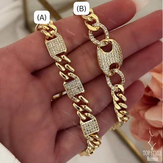 18K Gold-Plated Bracelets