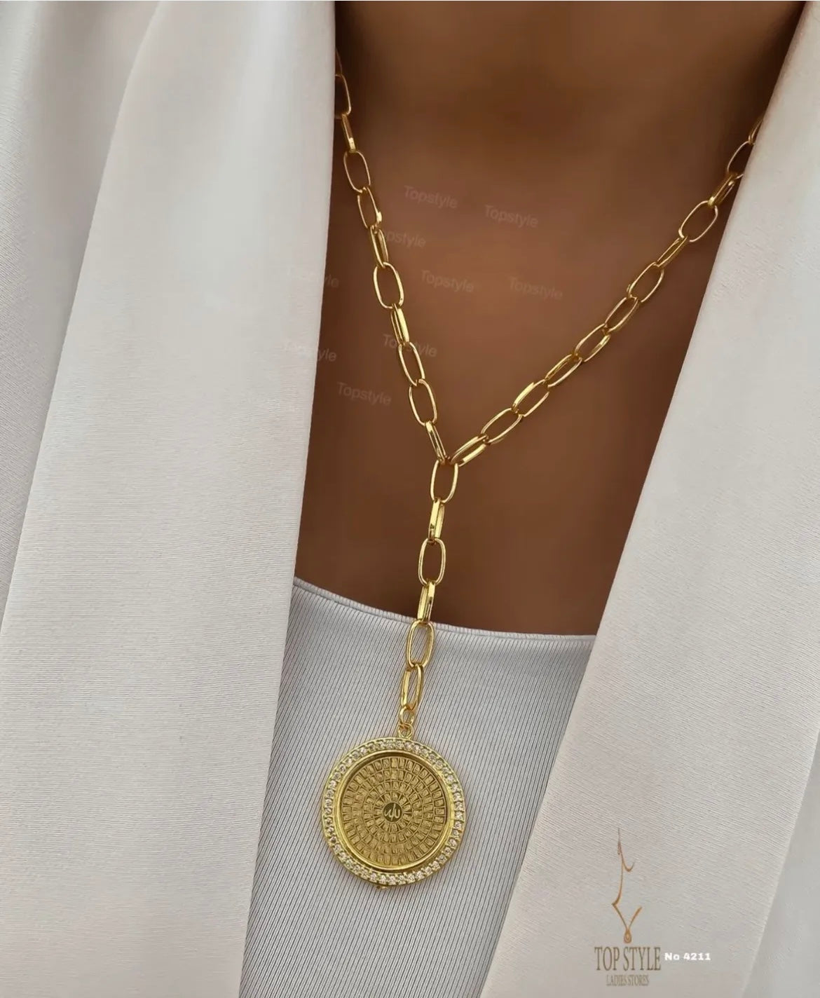 18K Gold-Plated AlSalam Necklace