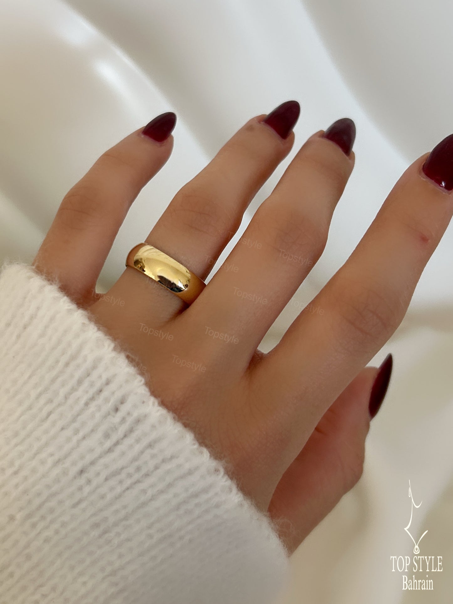 18k Gold Plated Engagement Ring