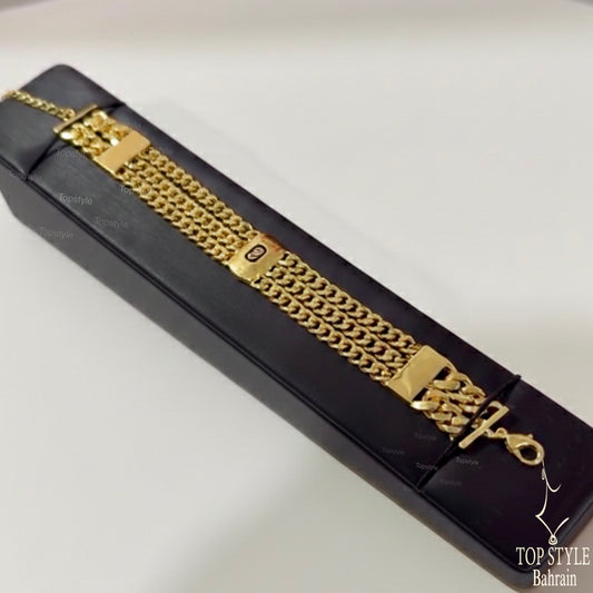 21K Gold Plated Cuban Chain