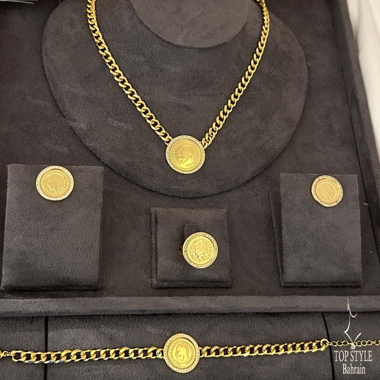 18K Gold Plated English Coin Set