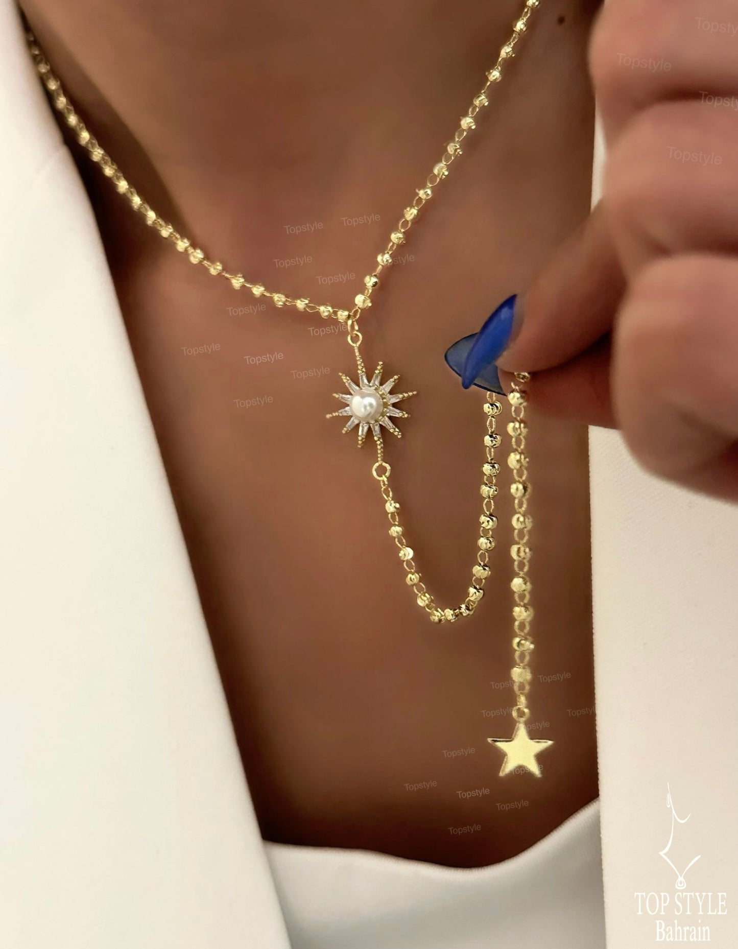 18K Gold-Plated Star Necklace