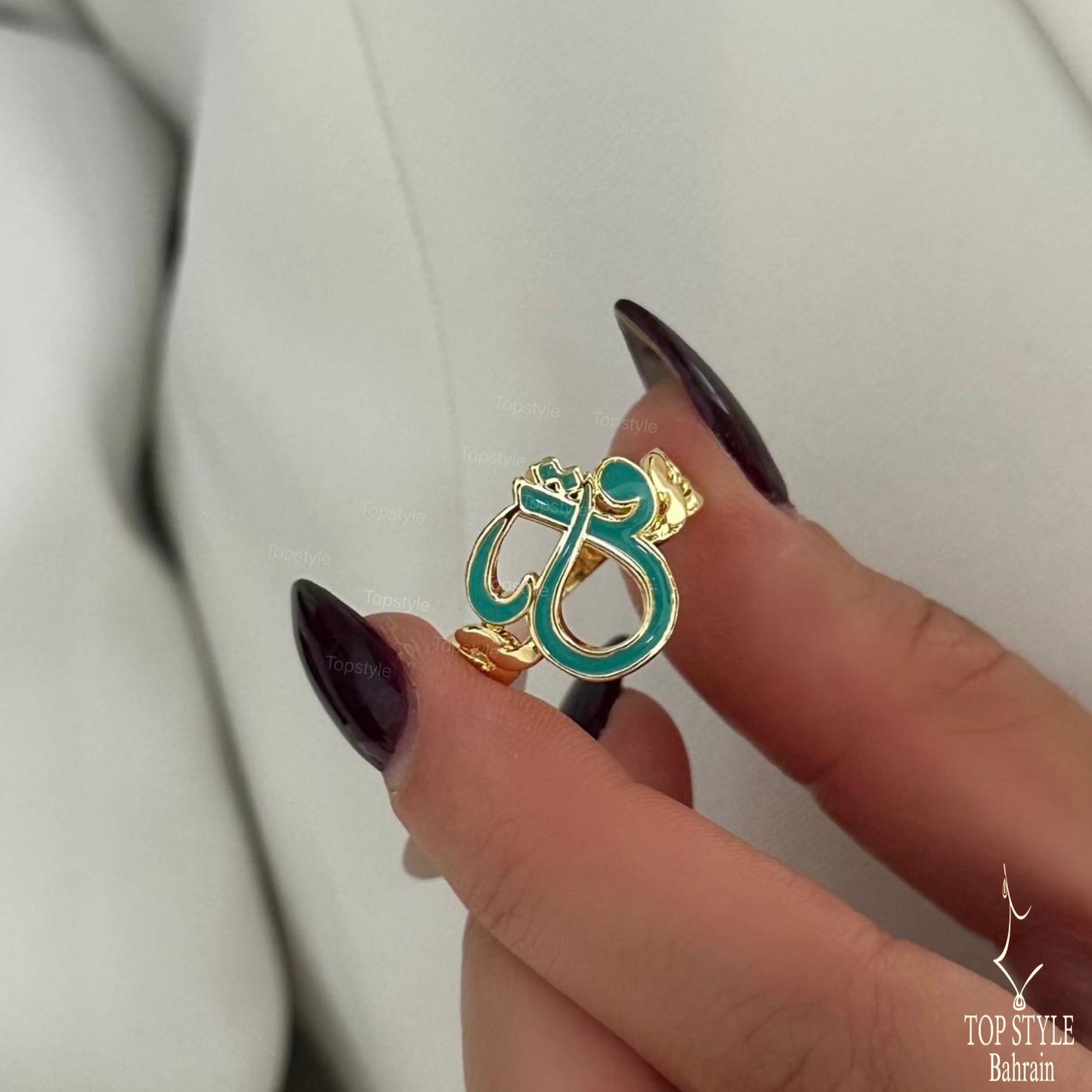 18K Gold Plated 'Qul' Ring