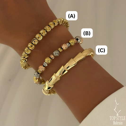 18K Golden Essentials Bracelets