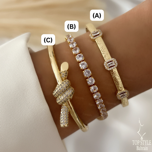 18K Gold Plated Radiant Collection.