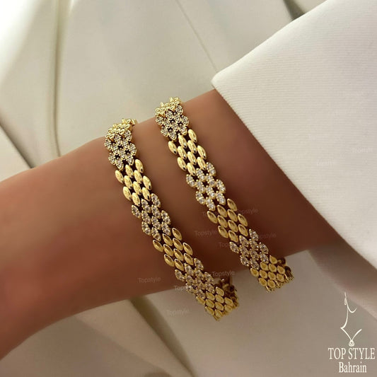 18K Royal Bloom Bracelet